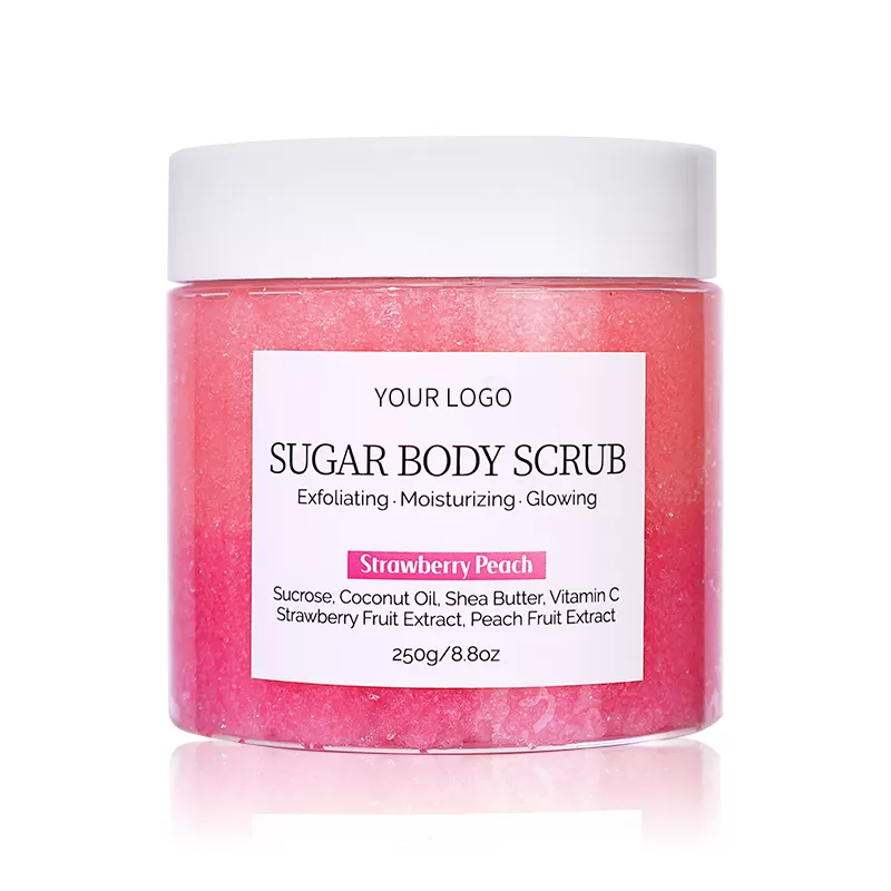 Strawberry Peach Sugar Scrub image