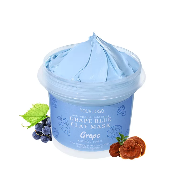 Grape Blue Clay Mask image