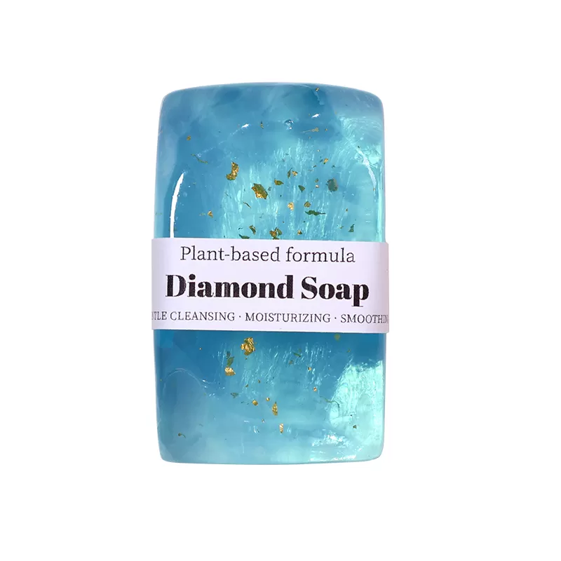 Gem diamond soap image