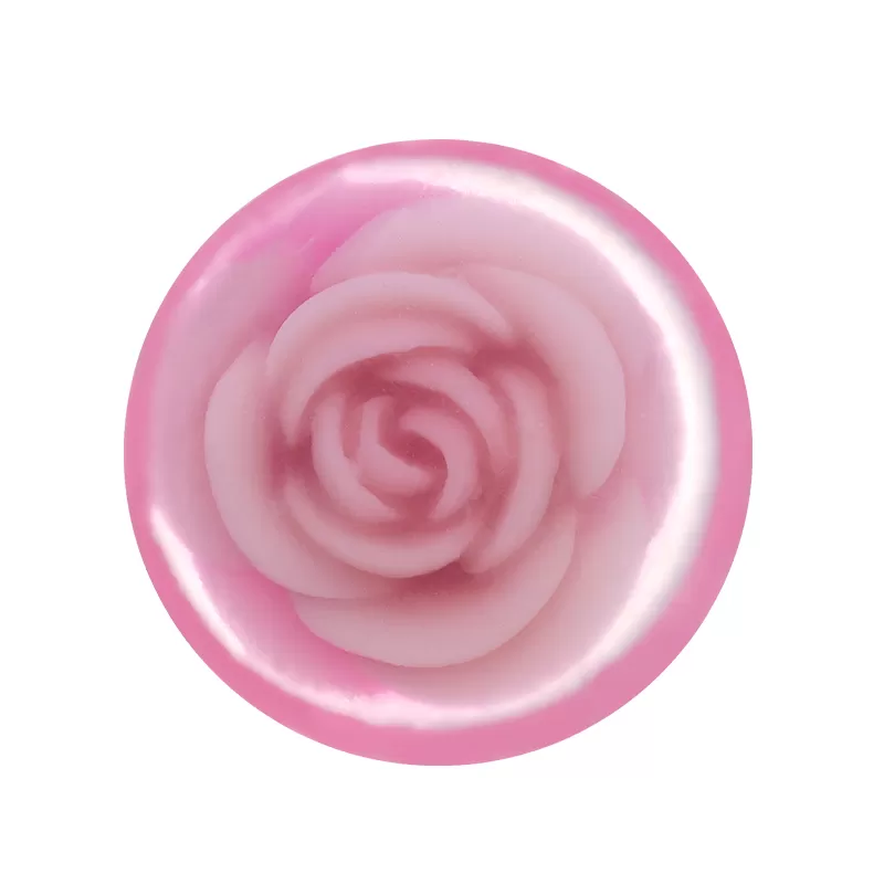 Rose essential oil soap image