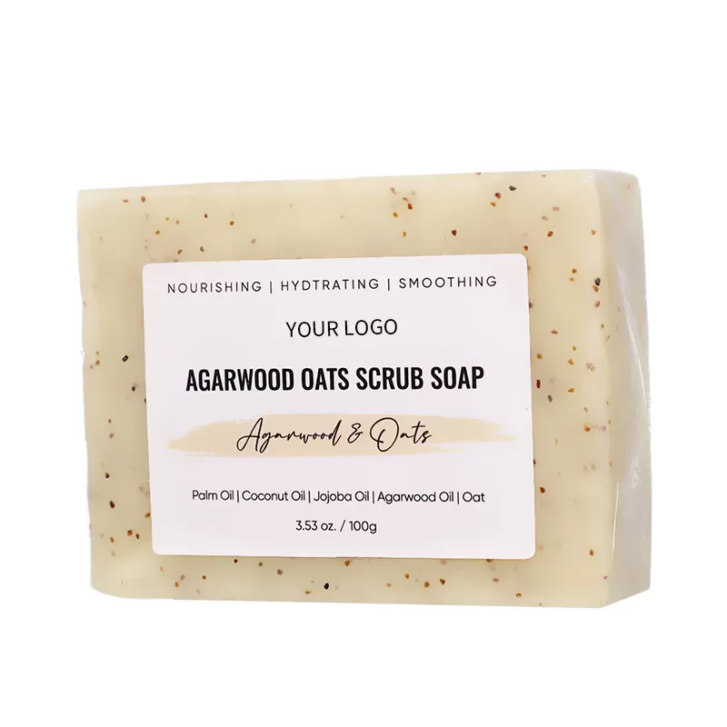 Agarwood Oats Scrub Soap image