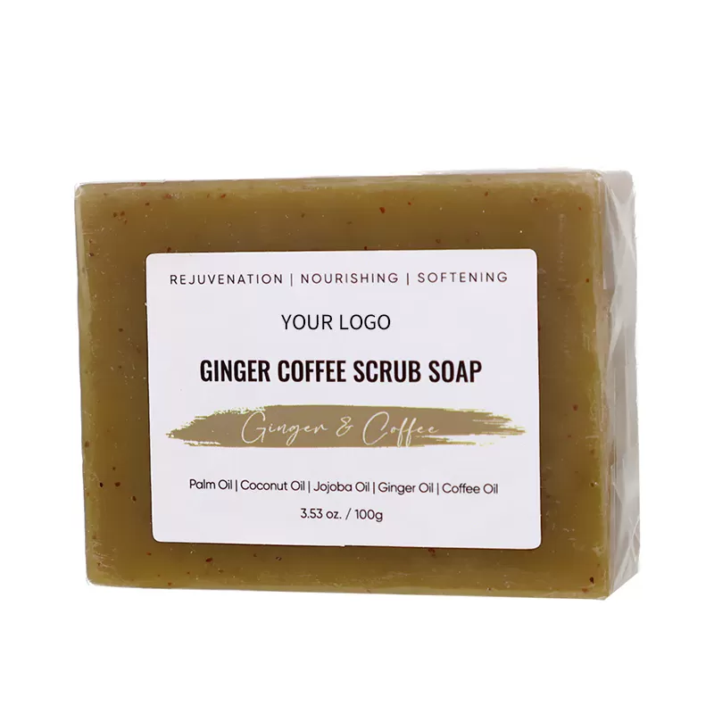 Ginger Coffee Scrub Soap image
