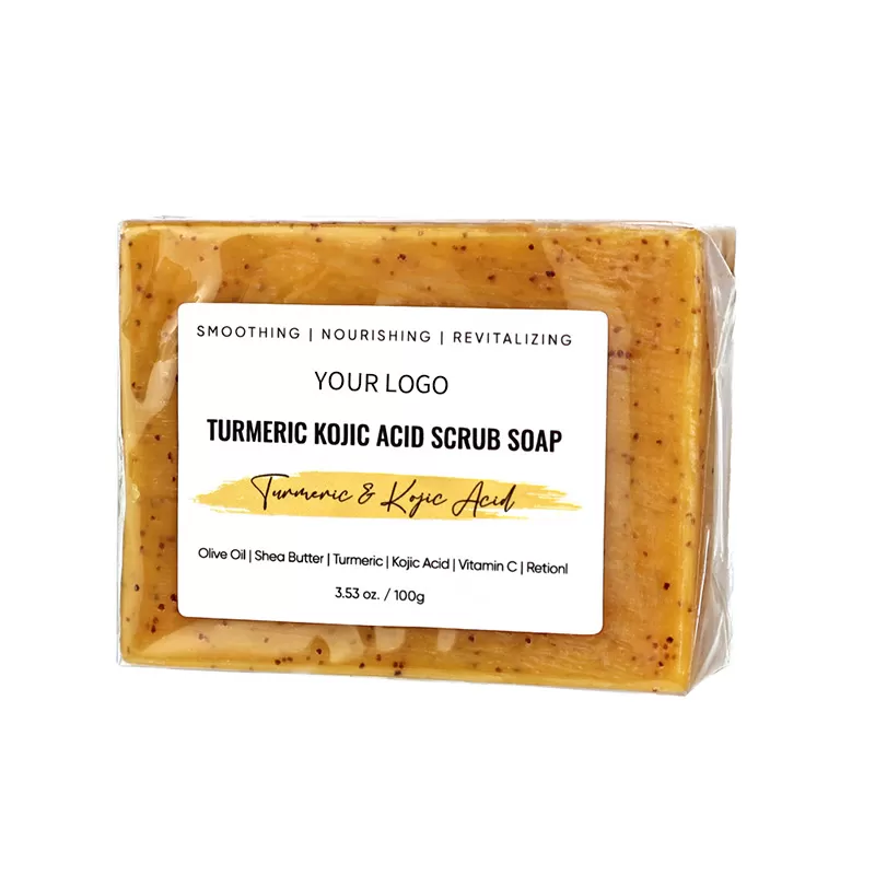Turmeric Kojic Acid Scrub Soap image