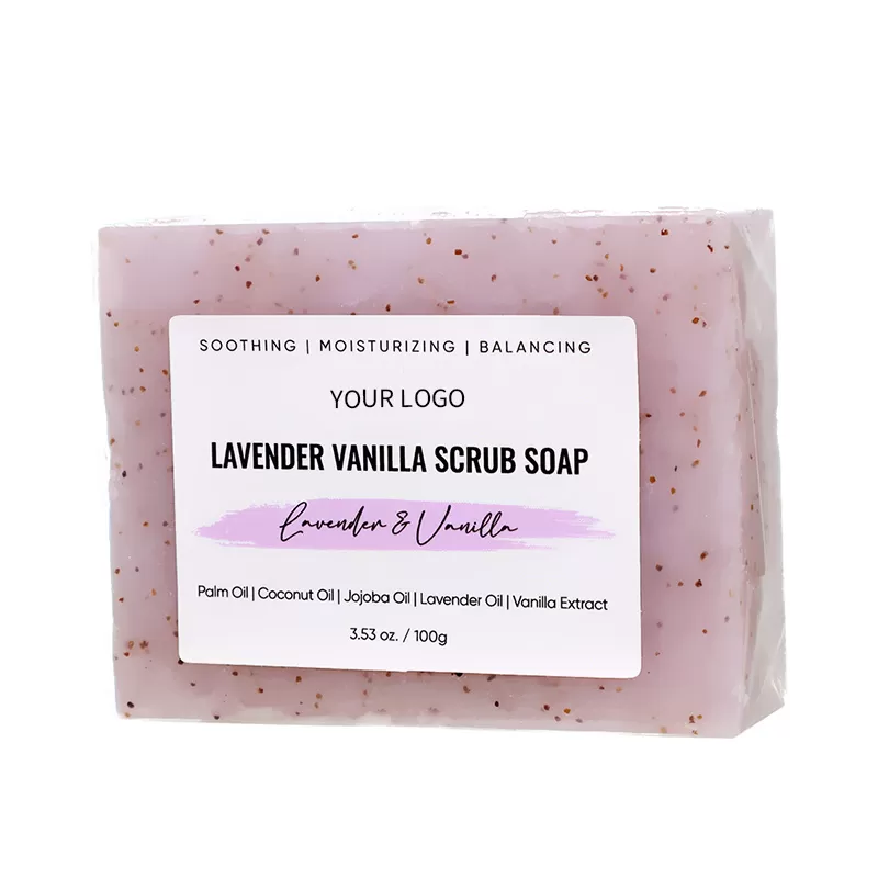 Lavender Vanilla Scrub Soap image