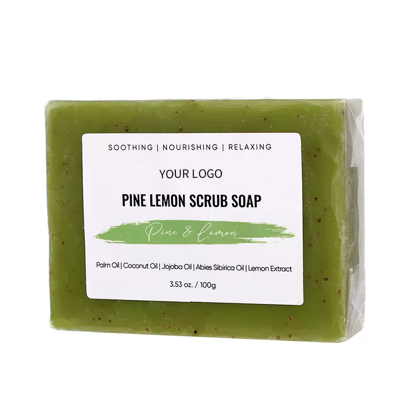 Pine Lemon Scrub Soap image