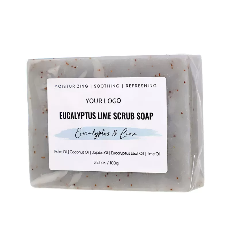Eucalyptus Lime Scrub Soap image