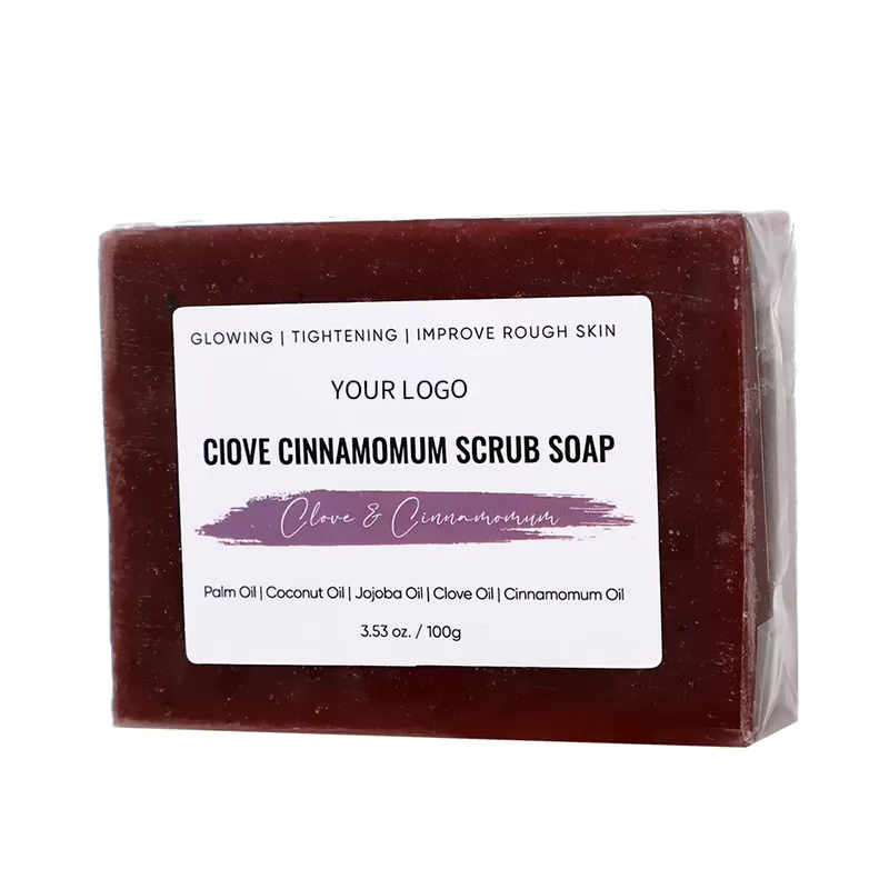 Clove Cinnamomum Scrub Soap image