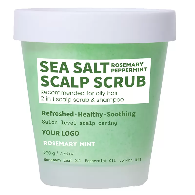 Rosemary Mint Sea Salt Scalp Scrub image