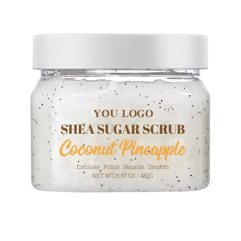 Shea Sugar Scrub (Coconut Pineapple) image