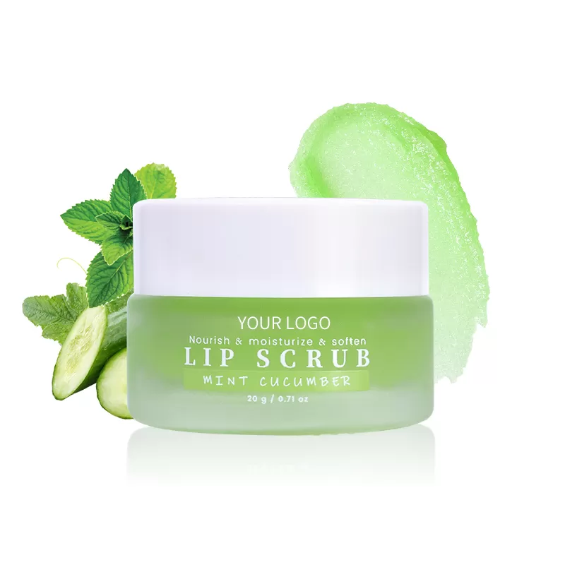 Mint Cucumber Lip Scrub image