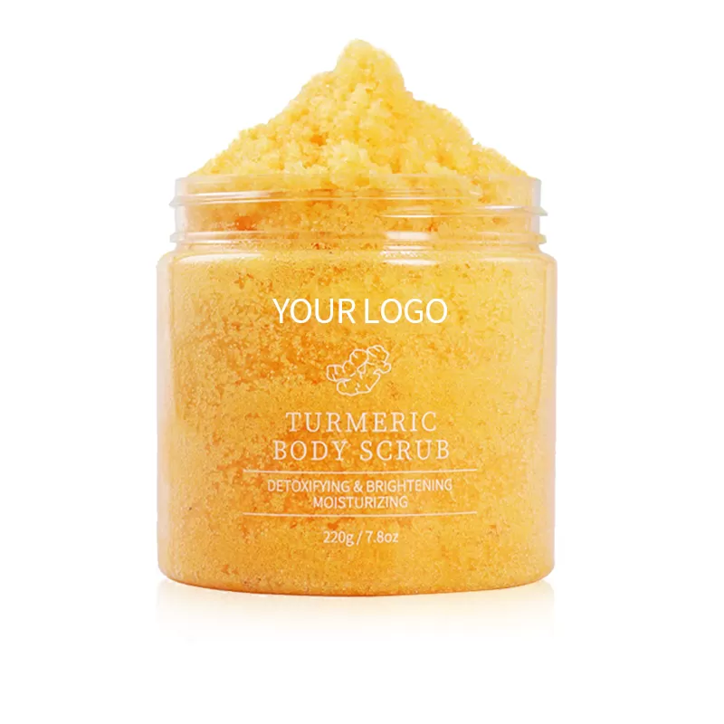 Turmeric Body Scrub for Skin Healing, Exfoliating image